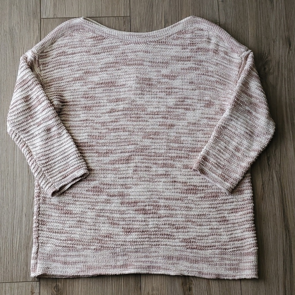 Pure Jill Knit Quarter Sleeve Top